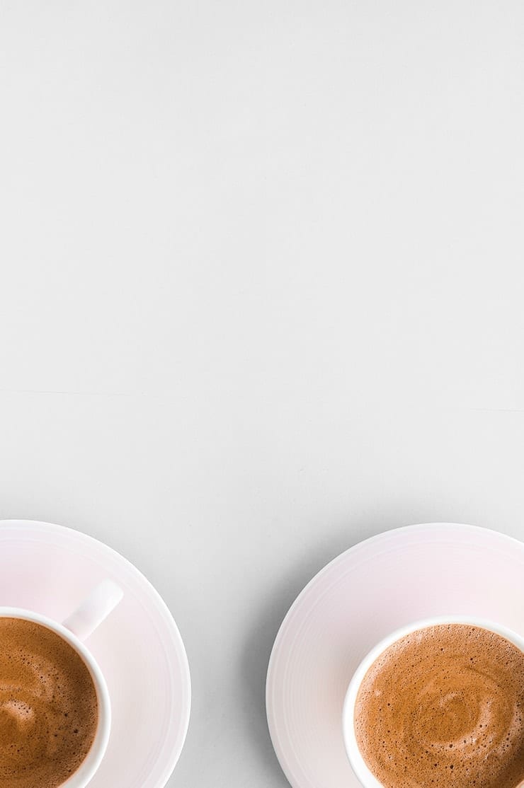 Two cups of coffee